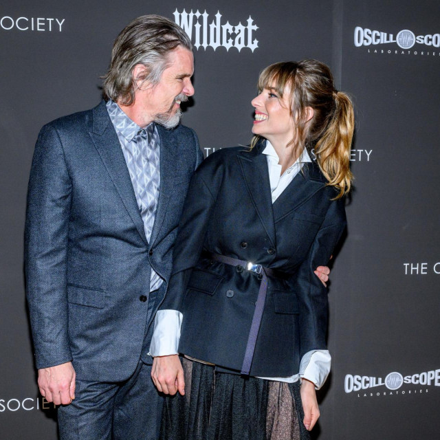 Ethan Hawke i kći Maya Hawke