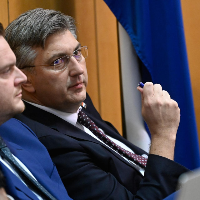 Marko Primorac i Andrej Plenković