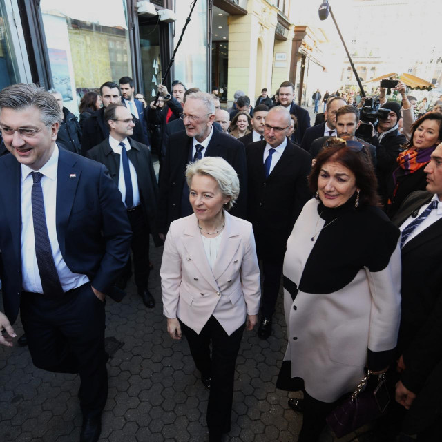Andrej Plenković i Ursula von der Leyen