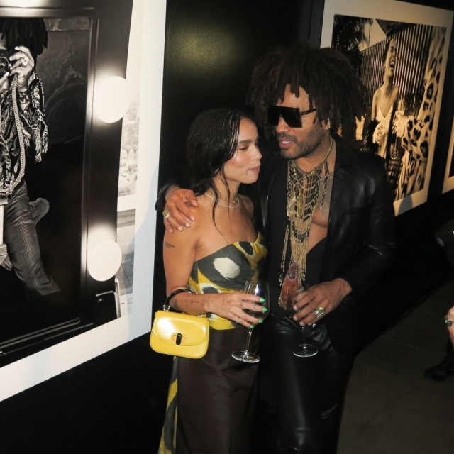 Zoë Kravitz i Lenny Kravitz