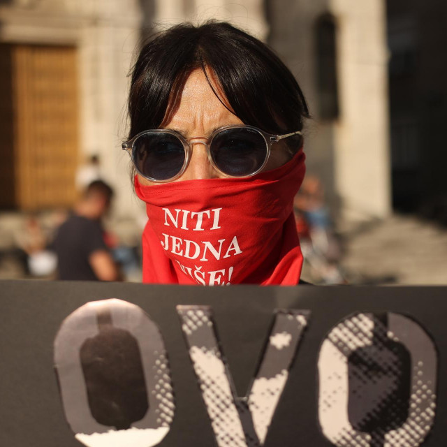 Prosvjed protiv femicida (arhivska fotografija)