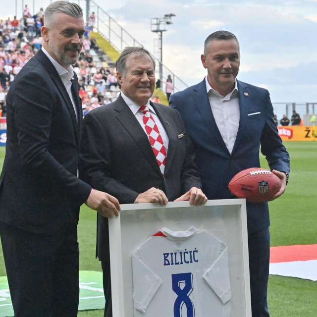 Stipe Pletikosa, Bill Belichick, Marijan Kustić
