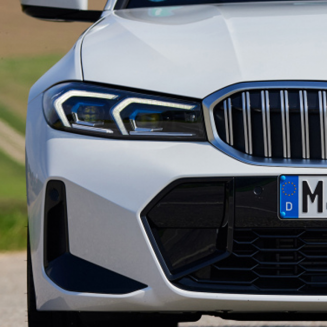 BMW Serije 3 ilustracija