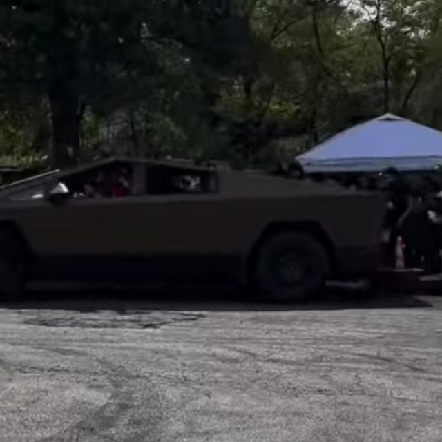 Cybertruck na eventu