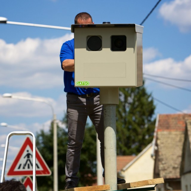 Postavljanje kamere, ilustracija