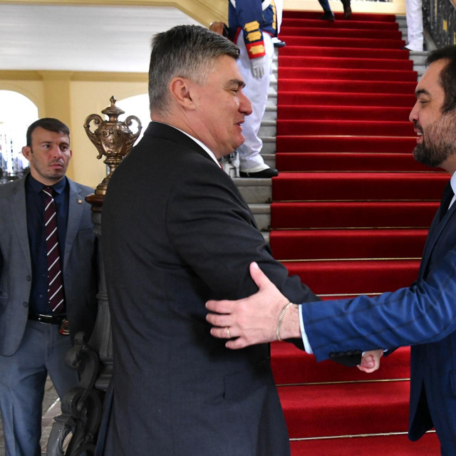 Zoran Milanović i Cláudio Castro, guverner brazilske savezne države Rio de Janeiro