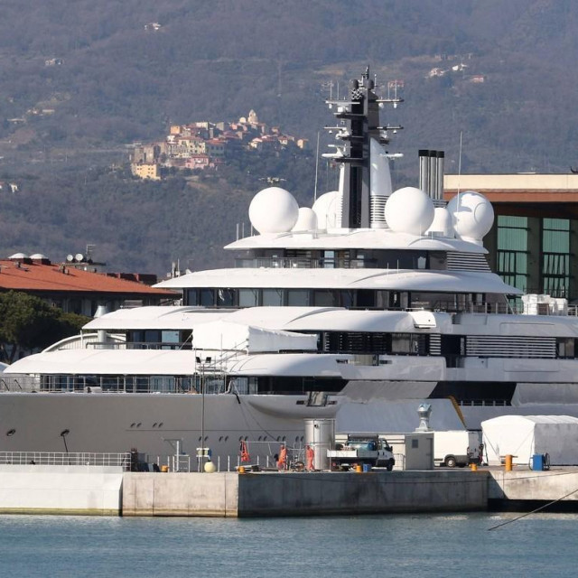 Jahta Šeherezada za koju se sumnja da pripada Vladimiru Putinu