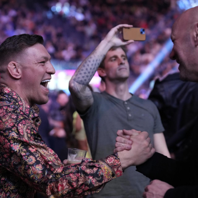  Conor McGregor i Dana White 
