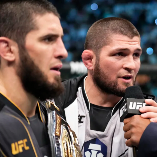 Islam Makhachev, Khabib i Cormier