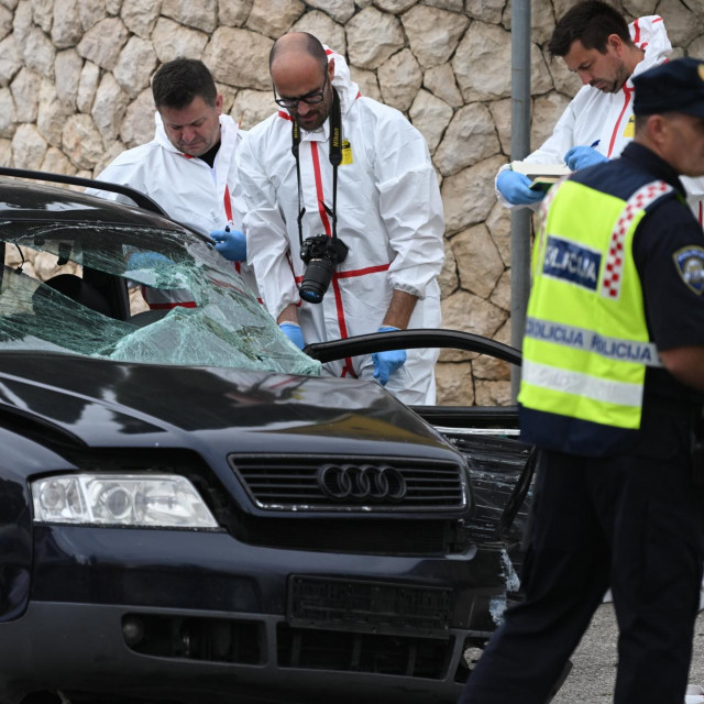 Policijski očevid, ilustracija 