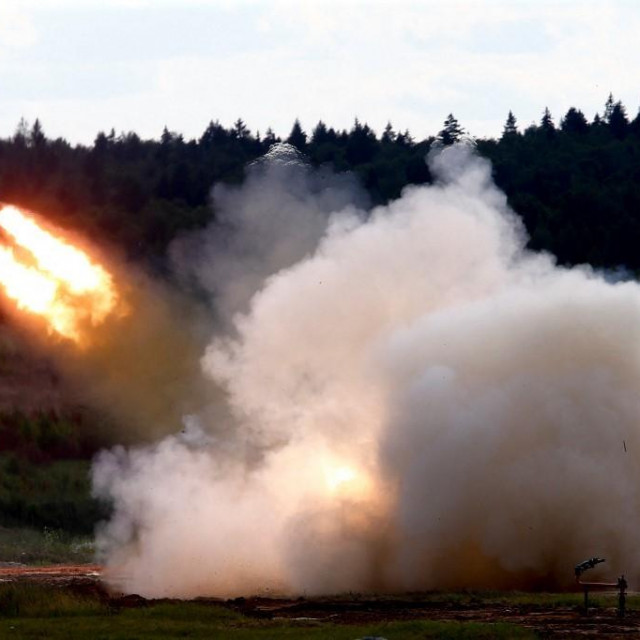 Ilustracija, TOS-1A Solntsepek u akciji