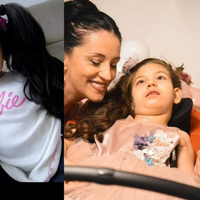 Mia Mujadžić i njeni roditelji Jasmin i Renata