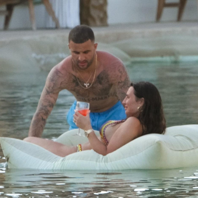 Kyle Walker i Annie Kilner na jednom od ranijih odmora