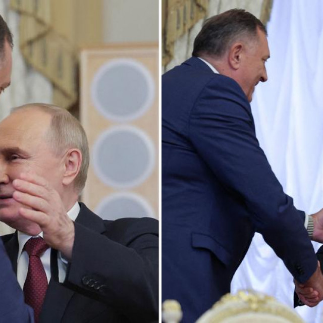 Milorad Dodik i Vladimir Putin