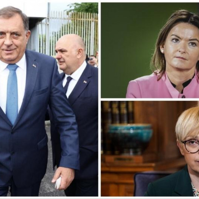 Milorad Dodik, Tanja Fajon, Nataša Pirc Musar
