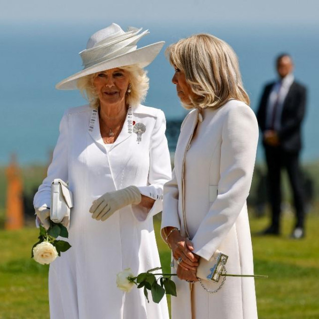 Kraljica Camilla i Brigitte Macron 