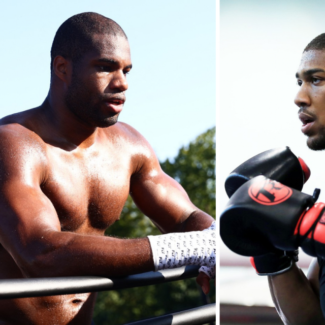 Daniel Dubois (lijevo) | Anthony Joshua (desno)