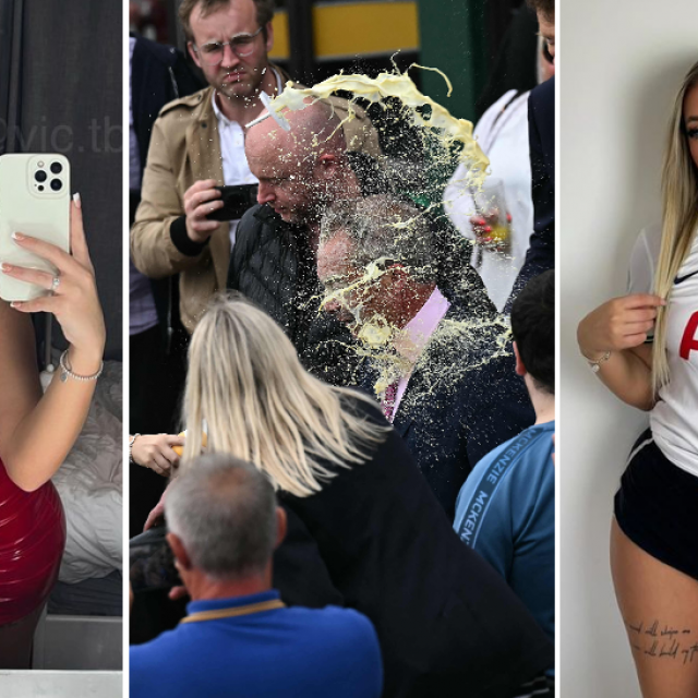 Victoria Thomas Bowen i Nigel Farage