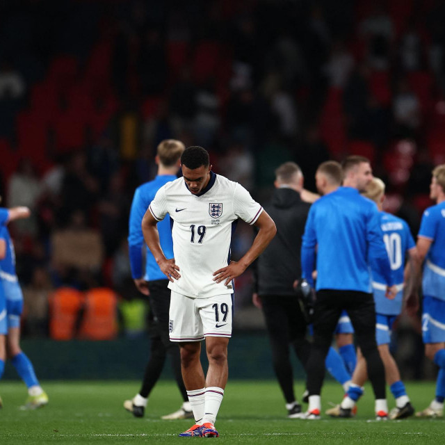 Trent Alexander-Arnold u porazu na Wembleyju