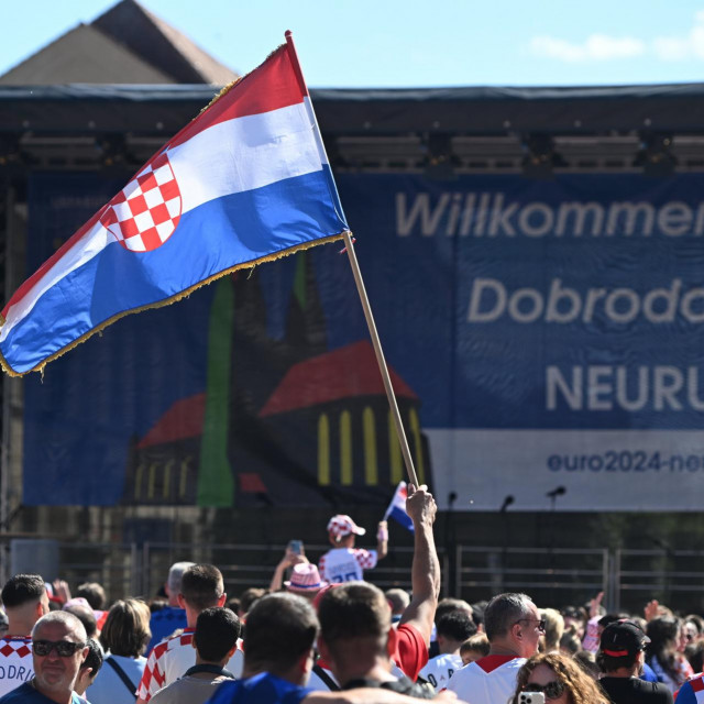 Hrvatski navijači u Neuruppinu