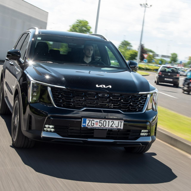 Zagreb, 240524.
Automobil, KIA Sorento 4X.