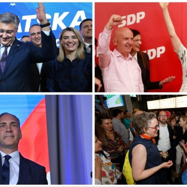 Prizori iz izbornih stožera