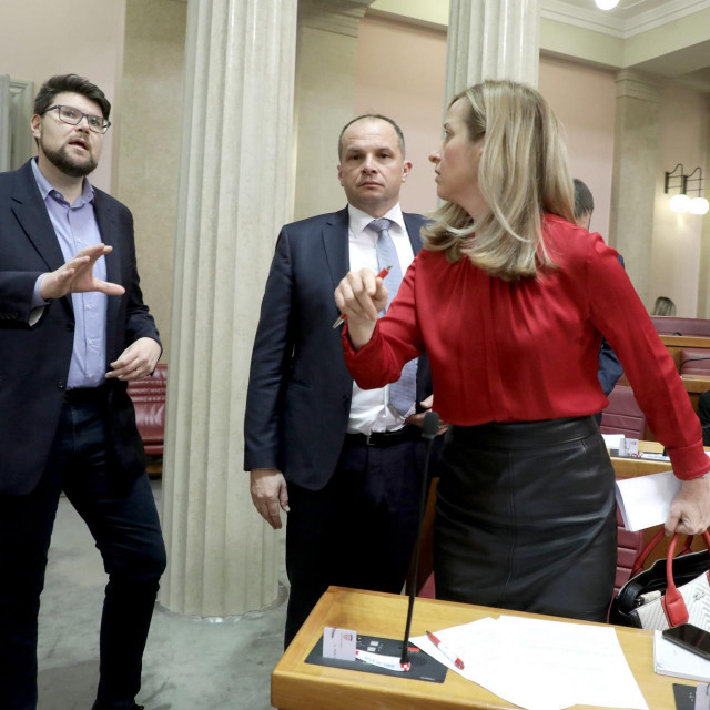 Peđa Grbin, Siniša Hajdaš Dončić i Mirela Ahmetović