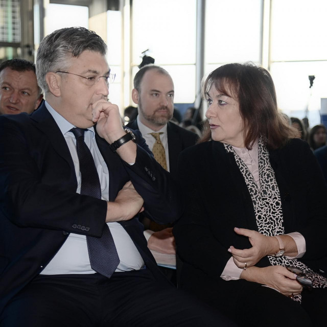 Andrej Plenković i Dubravka Šuica