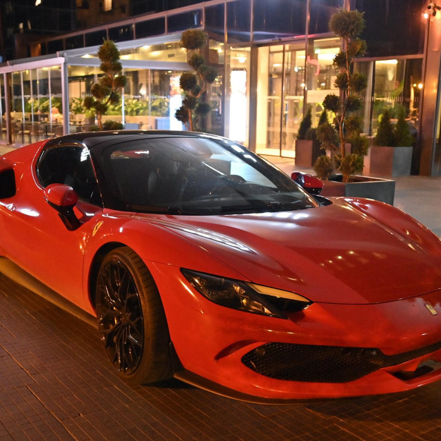 Ferrari u kojem je Ivko Marić dovezao Bartulicu