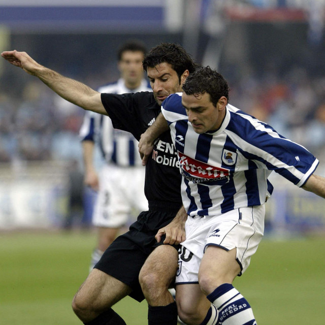 Luis Madeira Figo i Javier de Pedro