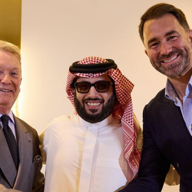 Frank Warren, Turki Alalshikh i Eddie Hearn