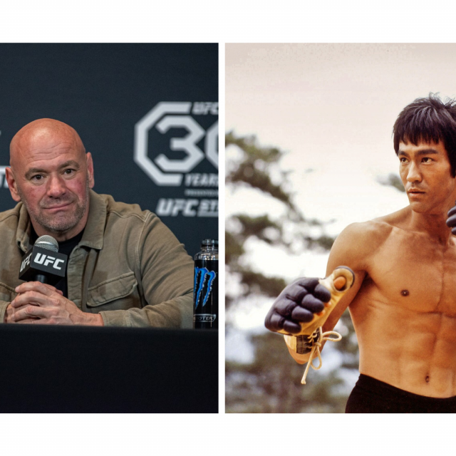 Dana White i Bruce Lee