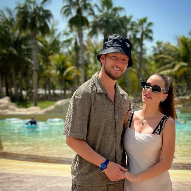 Ivan Rakitić i Raquel Mauri