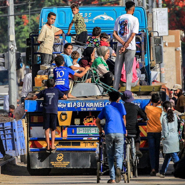 Raseljene osobe u Pojasu Gaze