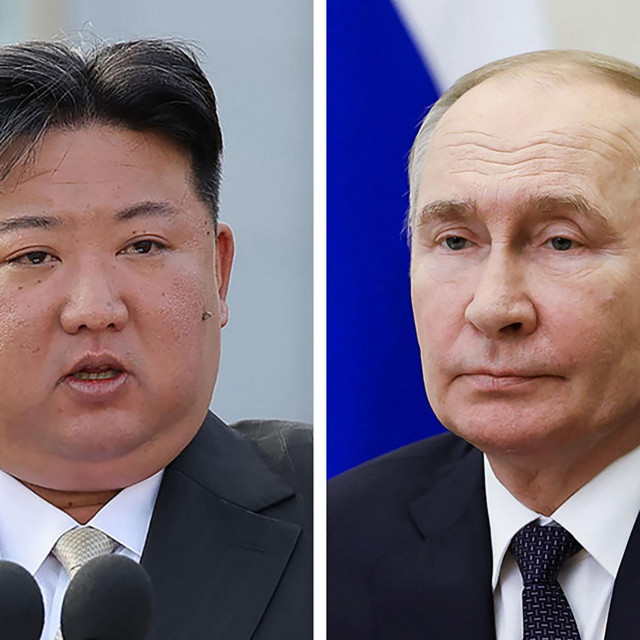 Kim Jong Un i Vladimir Putin