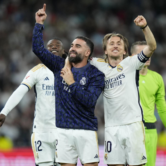 Daniel Carvajal i Luka Modrić