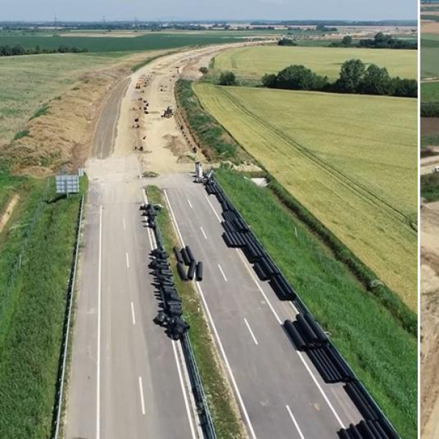 Zadnja dionica autoceste A5 u izgradnji
