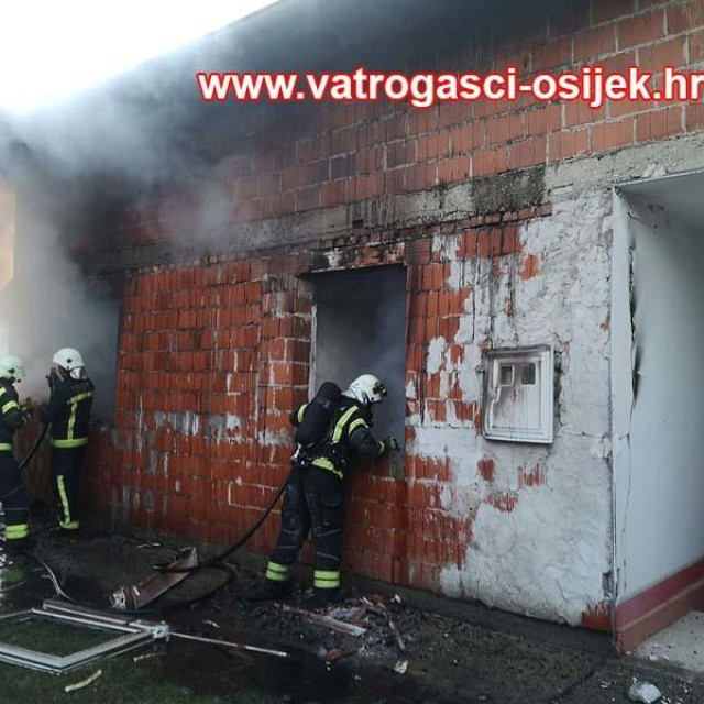 Požar kuće u Josipovcu