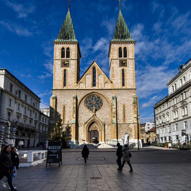 Sarajevo, katedrala Srca Isusova