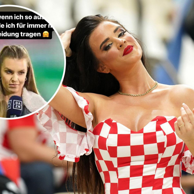 Ivana Knoll i Laura Wontorra (u krugu)