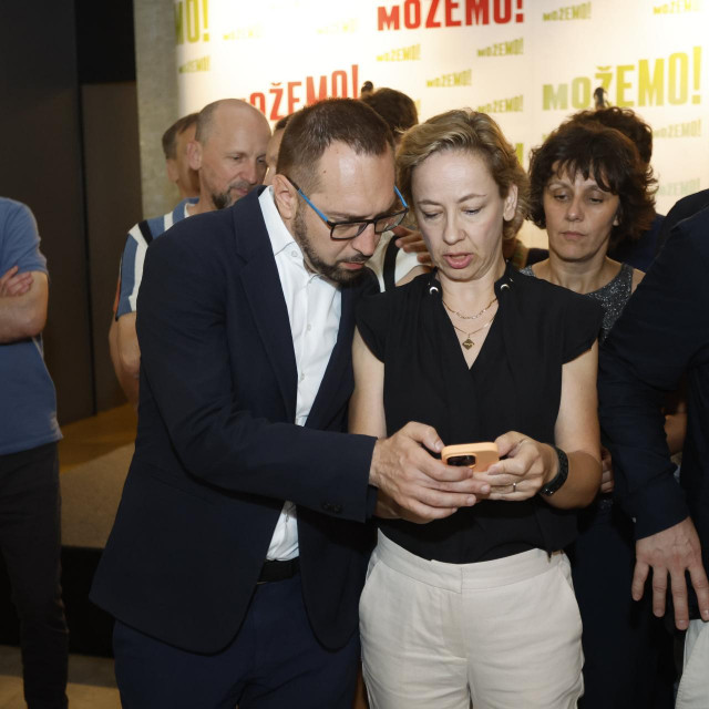 Tomislav Tomašević i Danijela Dolenec