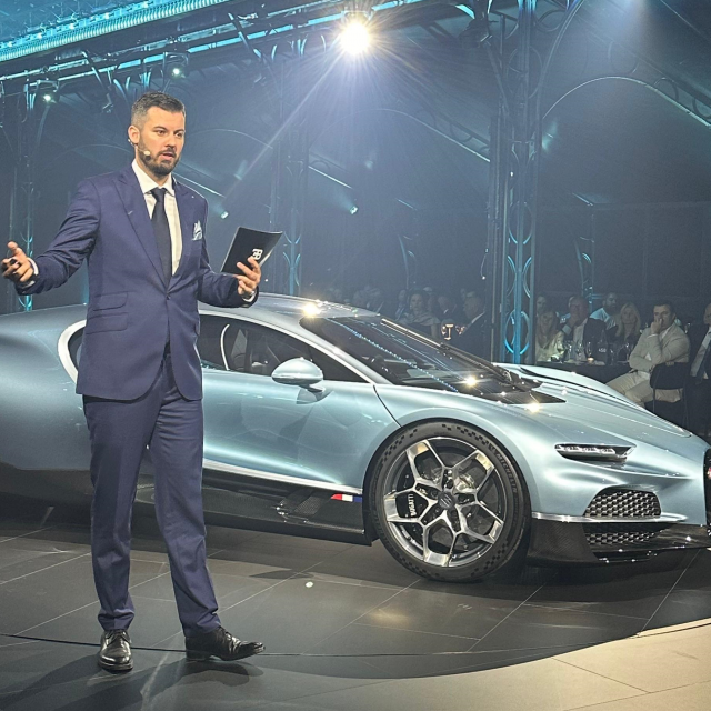 Mate Rimac predstavlja novi Bugatti