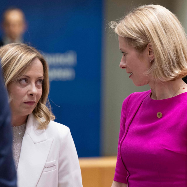 Giorgia Meloni i Kaja Kallas