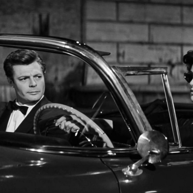 Marcello Mastroianni i Anouk Aimee 