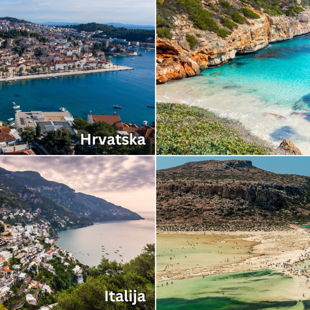 Usporedba turističkih destinacija