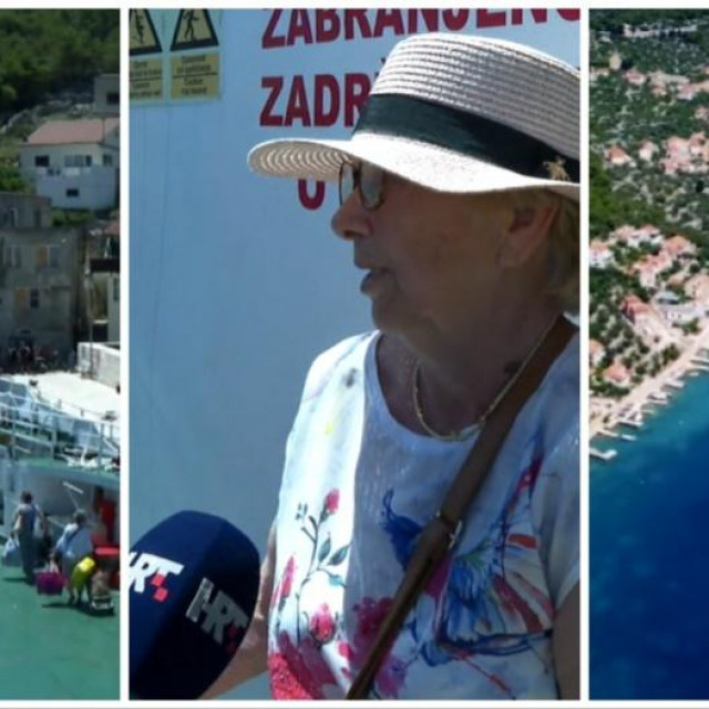 Revoltirani Kaprijani spriječili su pristajanje trajekta