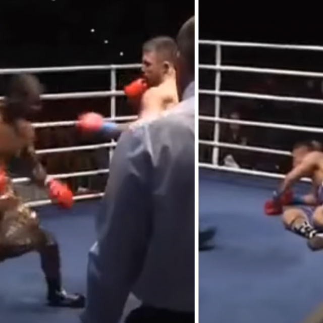 Kenneth McNeil (lijevo) vs. Mike Perry