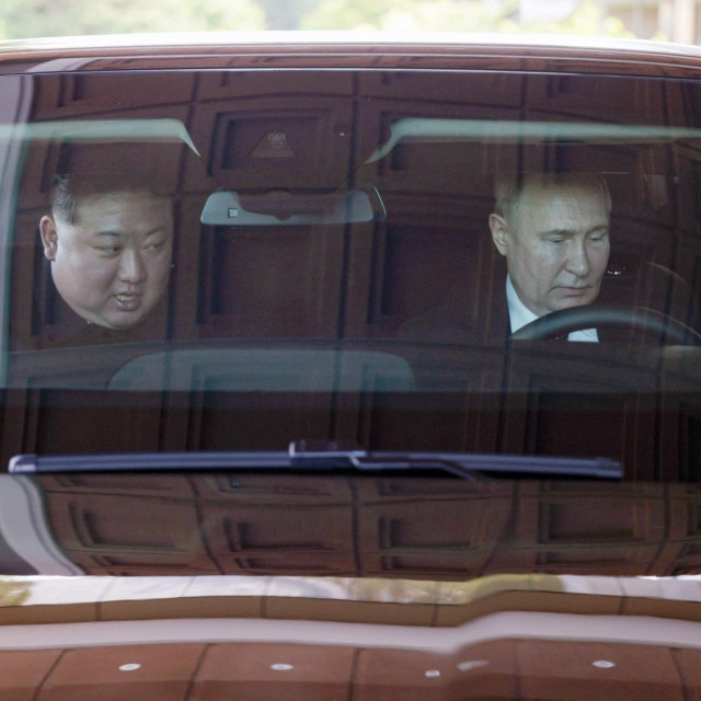 Kim Jong Un i Vladimir Putin