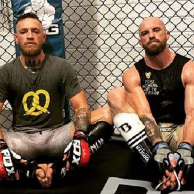 Conor McGregor i Peter Queally