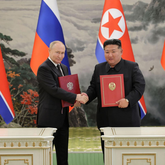 Vladimir Putin i Kim Jong Un